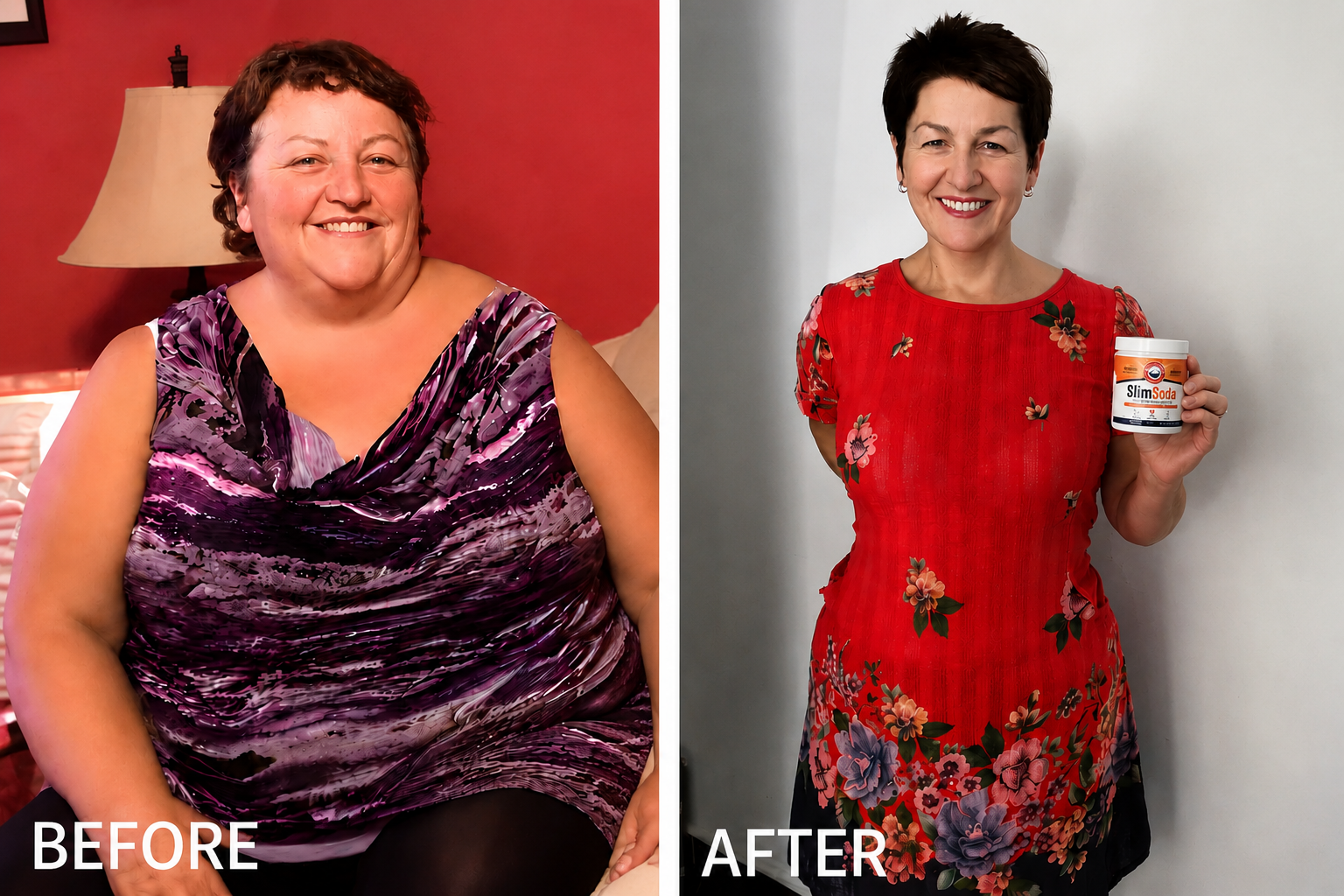 Miriam before and after